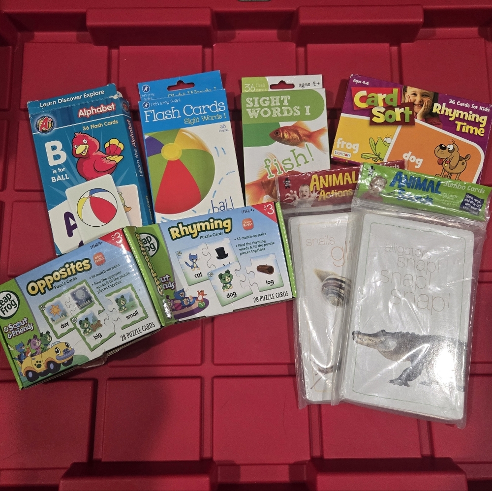 Toddler/Preschool Flashcards & Games
